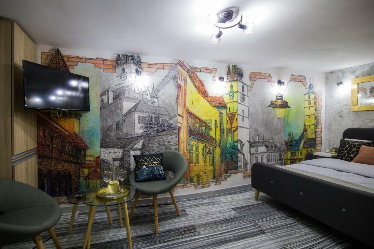 Old Town Studio Apartment Σίμπιου Εξωτερικό φωτογραφία